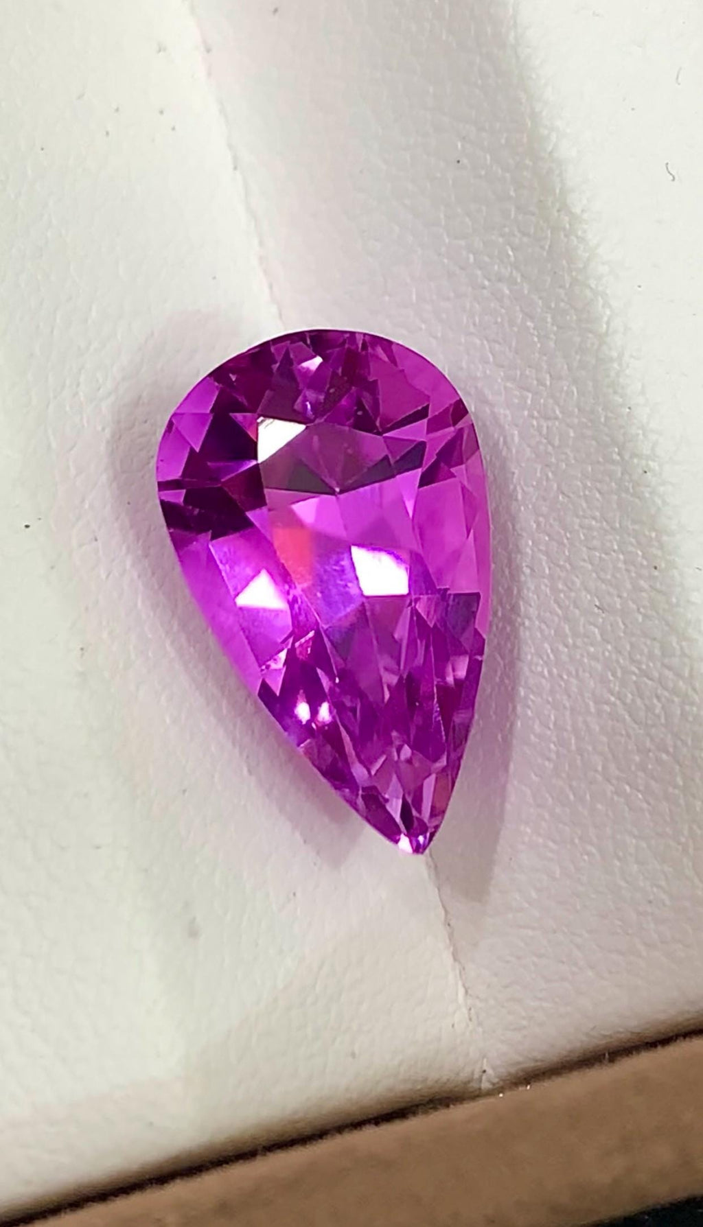 Deep Pink Kunzite 11.60 CT Pear Cut - From Afghanistan