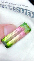 Stunning Collection Piece Of Tri Colour Tourmaline Having Amazing Glow & Lustre !