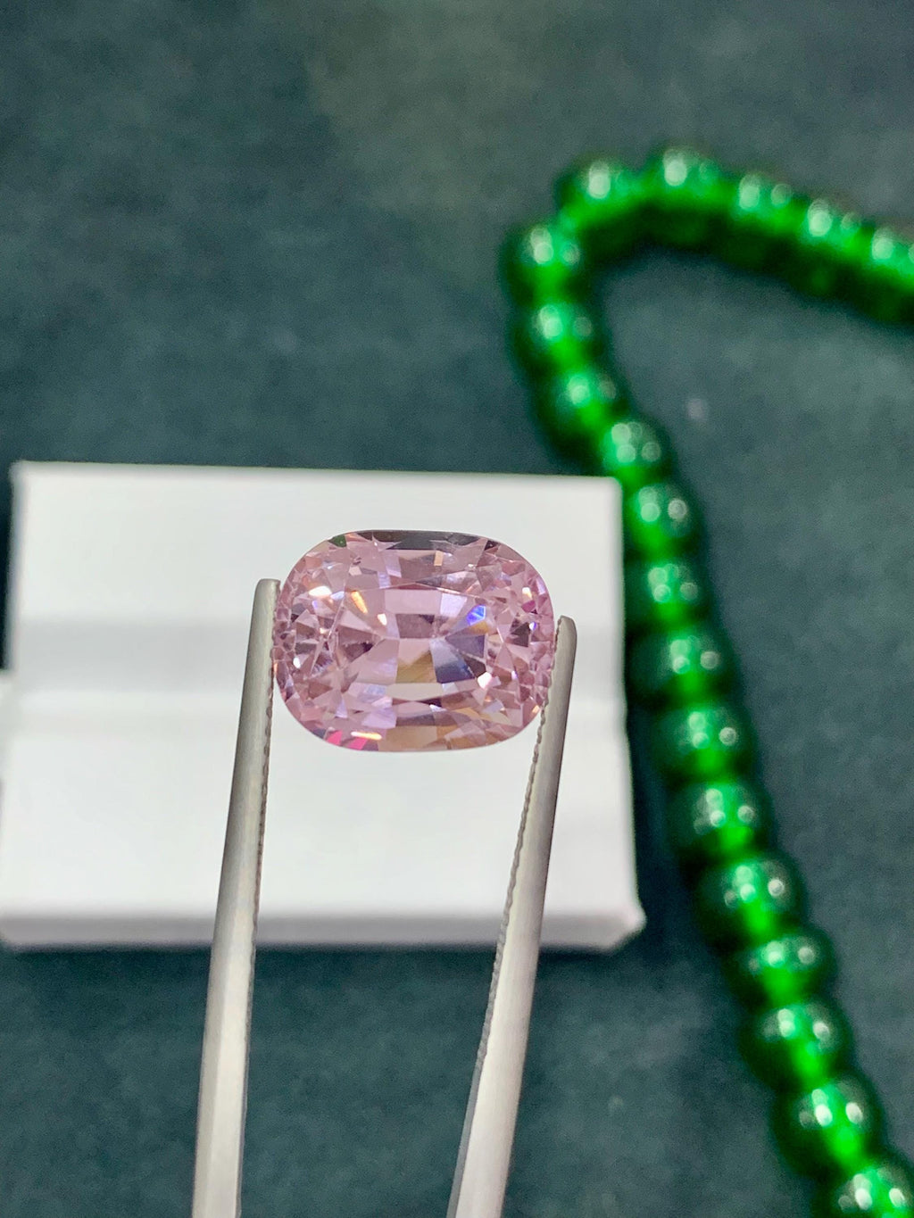 Pink Kunzite 9.30ct Oval Cut Gemstone from Afghanistan