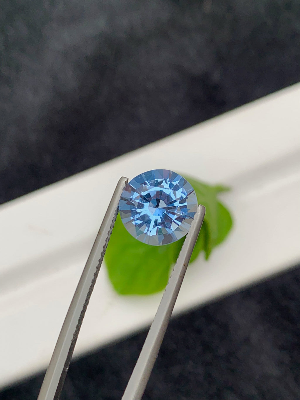 Santa Maria Blue Aquamarine Gemstone: 2.65 CT Round Faceted Loose Stone