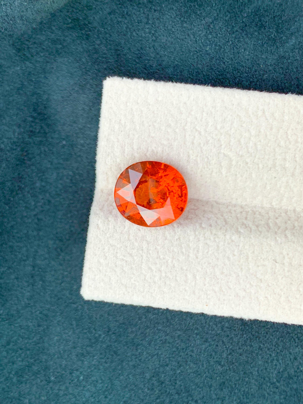 Spessartite Garnet 4.96ct Oval Cut Loose Gemstone from Africa