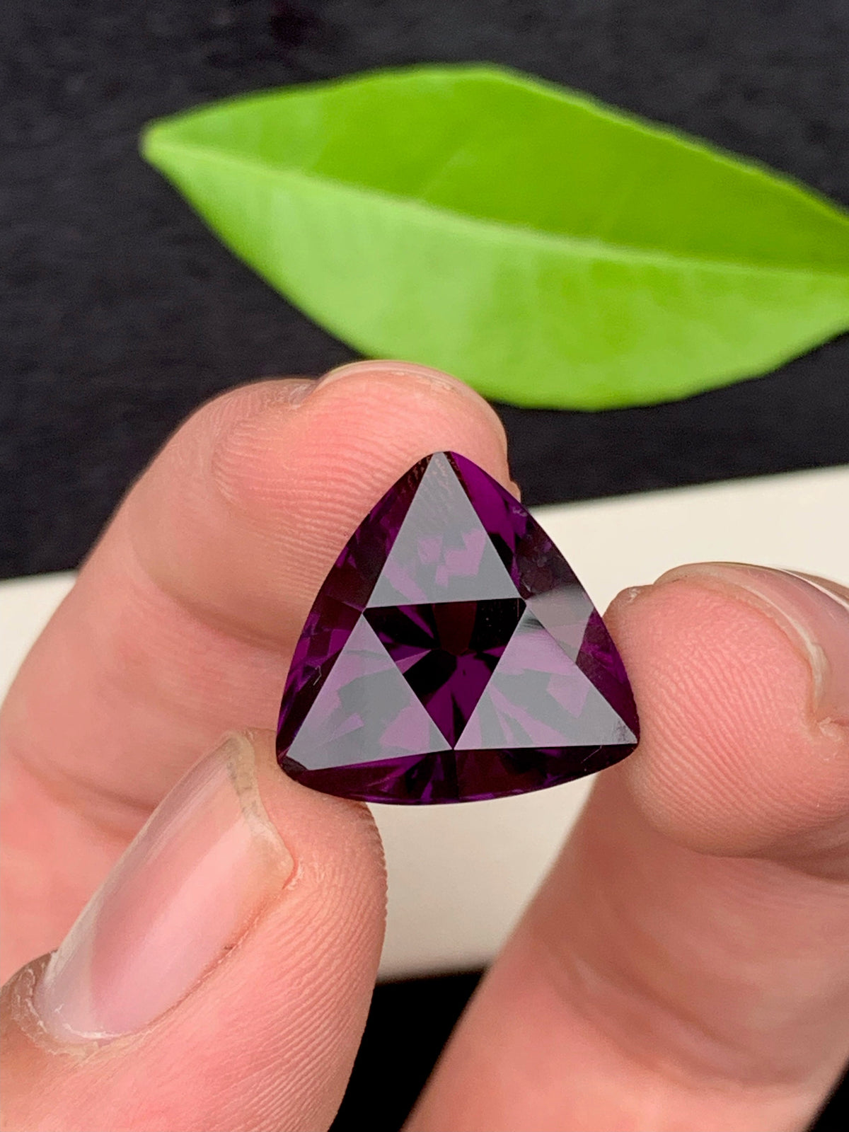 Fancy Cut Natural Amethyst Loose Gemstone -17 carats