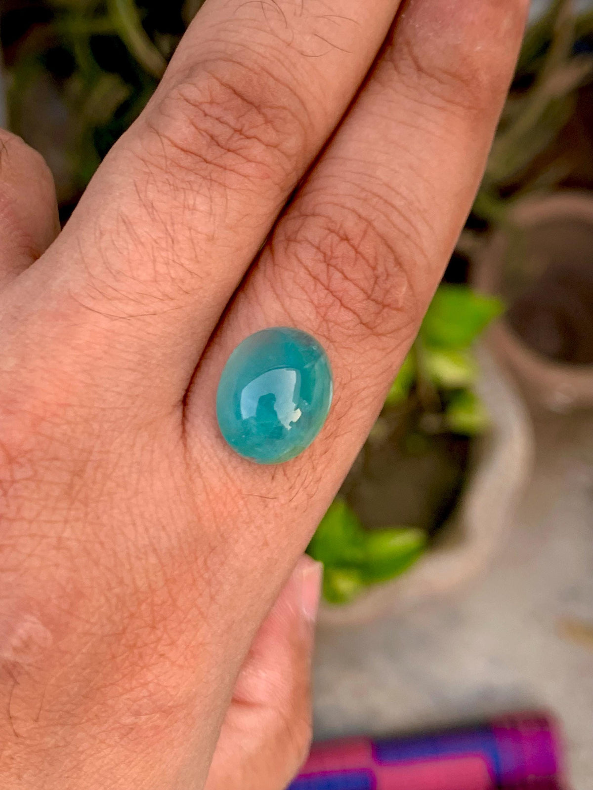 Grandidierite Cabochon 8.95 Carats – Rare Collector’s Gemstone