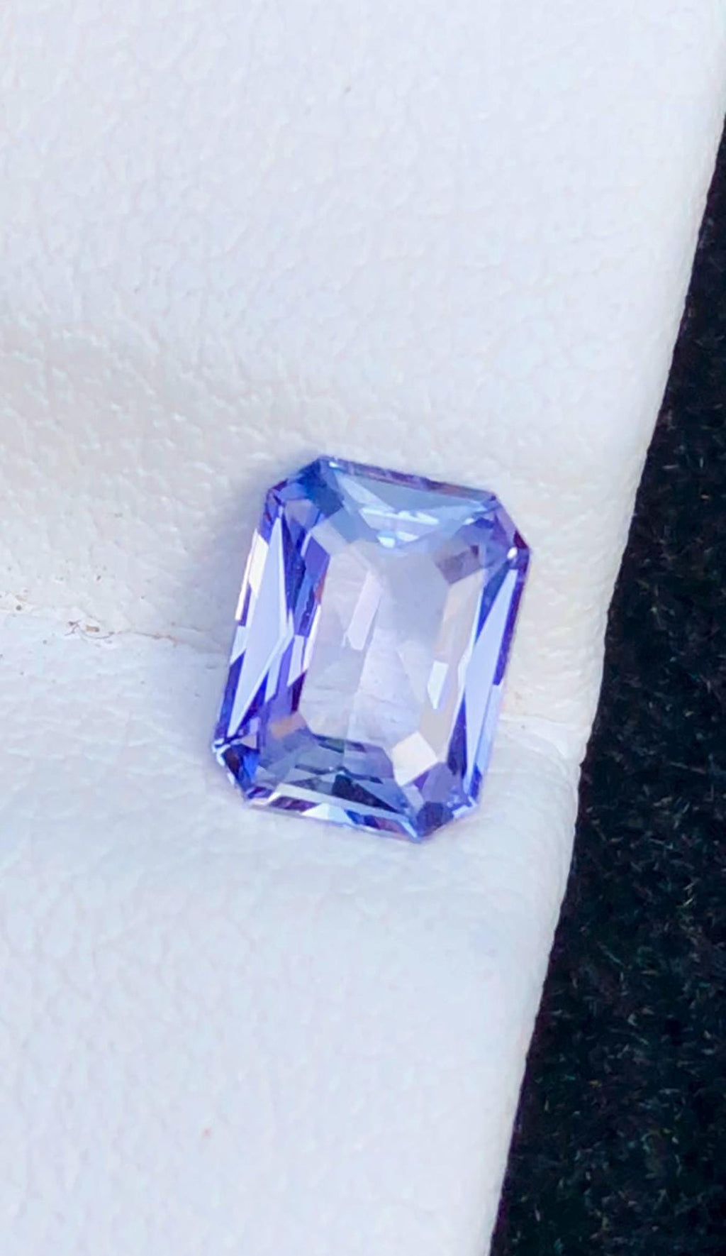 Blue Sapphire 1.07 Ct Octagonal Step Cut – Certified from Sri lanka