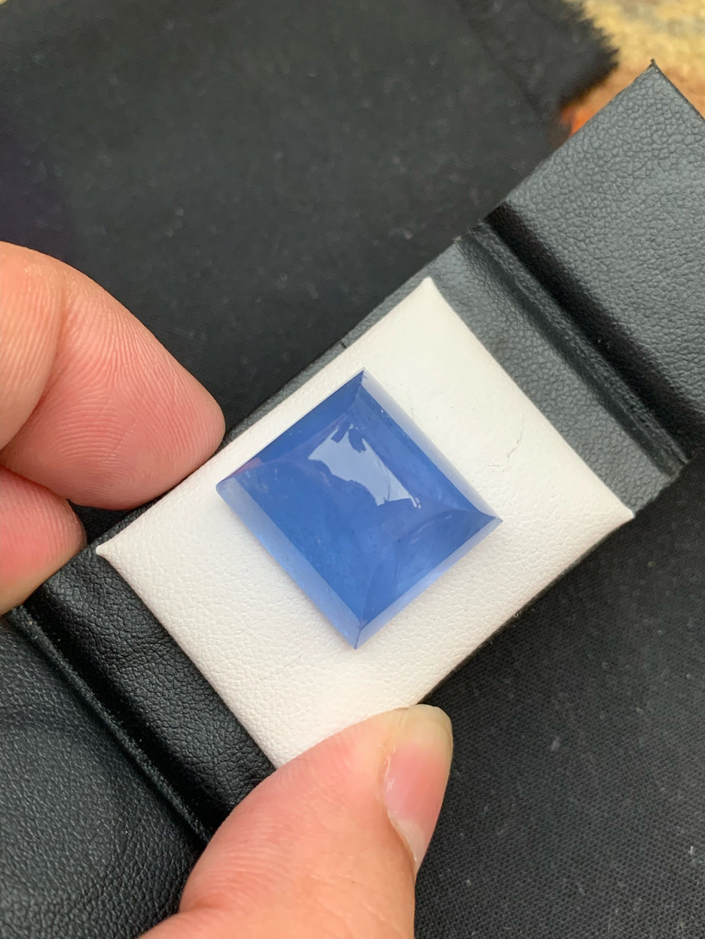 Santa Maria Aquamarine Cabochon: 40 Carat Sugarloaf Gemstone