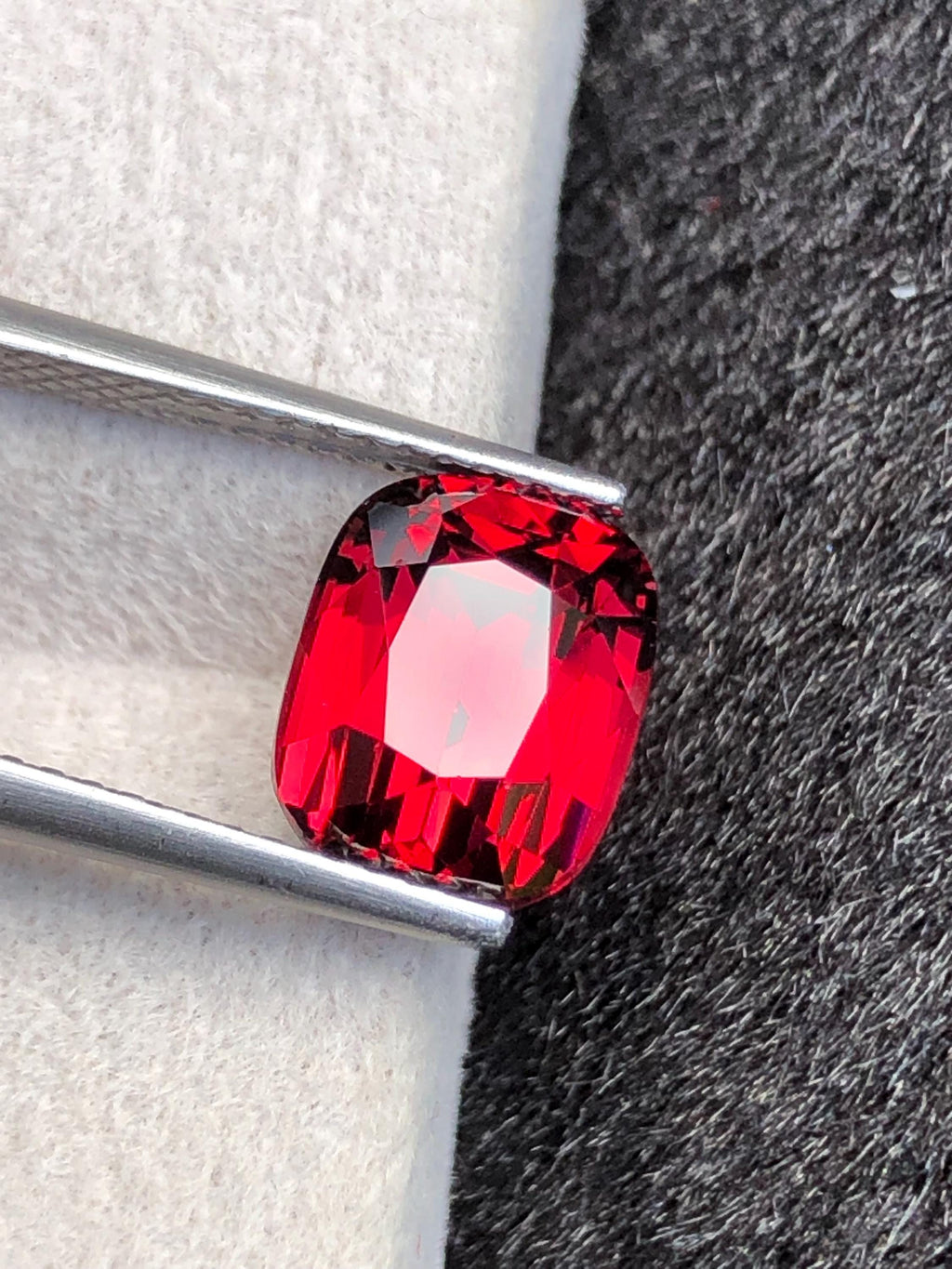 Rhodolite Garnet 3.81ct Cushion Cut – Tanzanian Gemstone