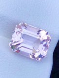Pink Morganite 4.15ct Emerald Cut Loose Gemstone – Skardu Pakistan