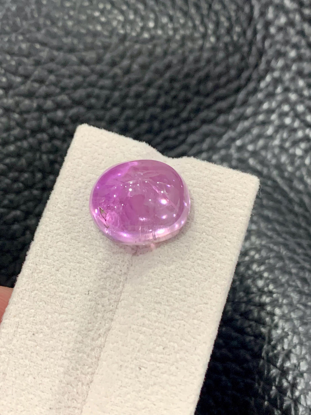 Pink Kunzite 17.70ct Oval Cabochon | Afghan Pink | Collector Grade Gem
