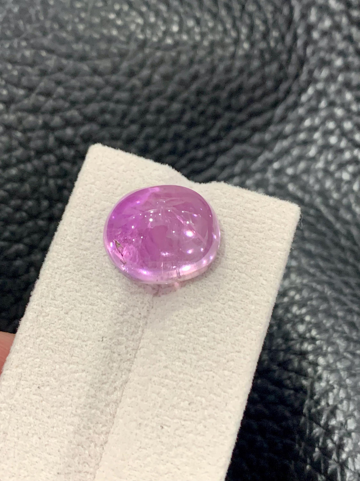 Pink Kunzite 17.70ct Oval Cabochon | Afghan Pink | Collector Grade Gem