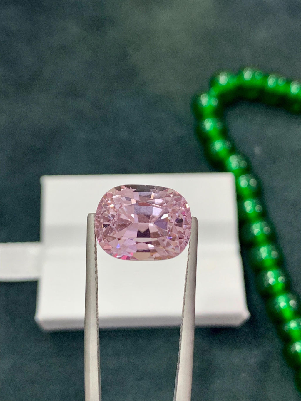 Pink Kunzite 9.30ct Oval Cut Gemstone from Afghanistan