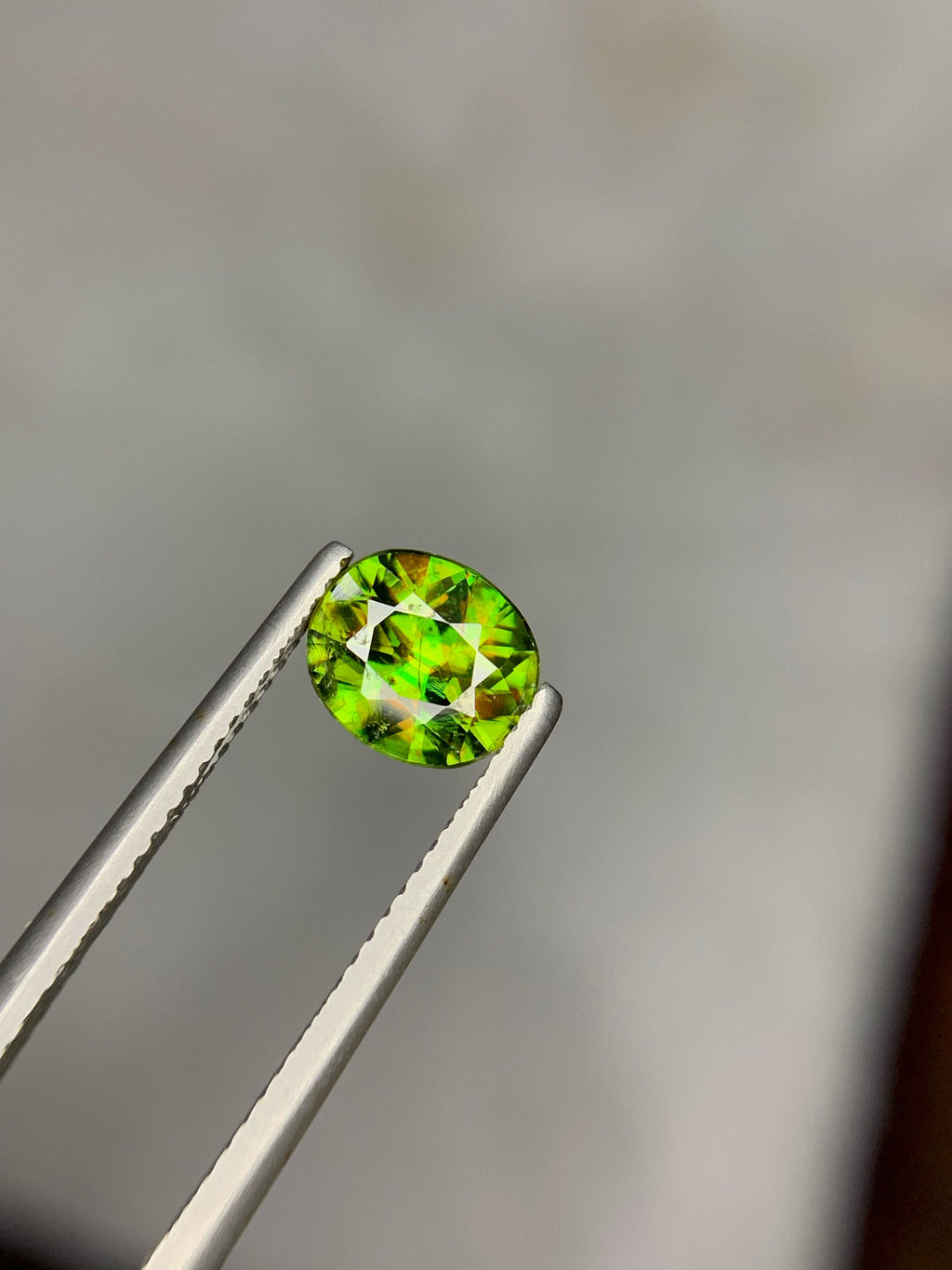 Oval Cut Sphene Gemstone: Natural Himalayan Titanite, 1.30 CT