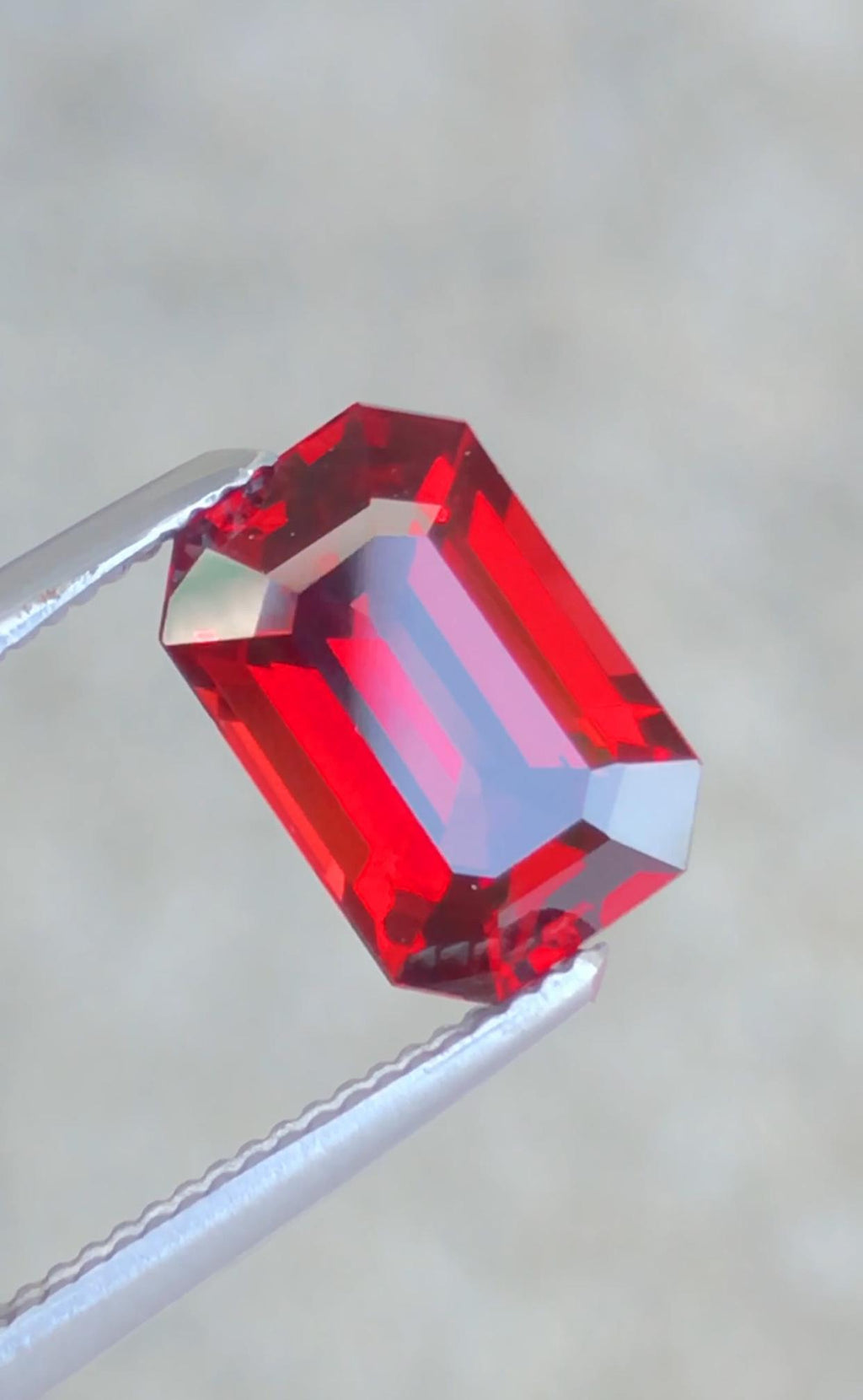 Premium 2.25 Cts Vivid Red Burma Spinel,NO HEAT Gem Quality Spinel