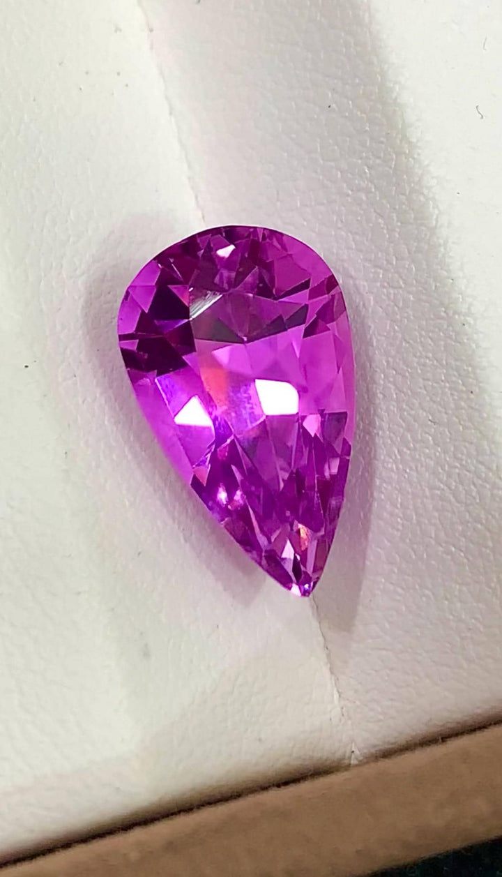 Deep Pink Kunzite 11.60 CT Pear Cut - From Afghanistan