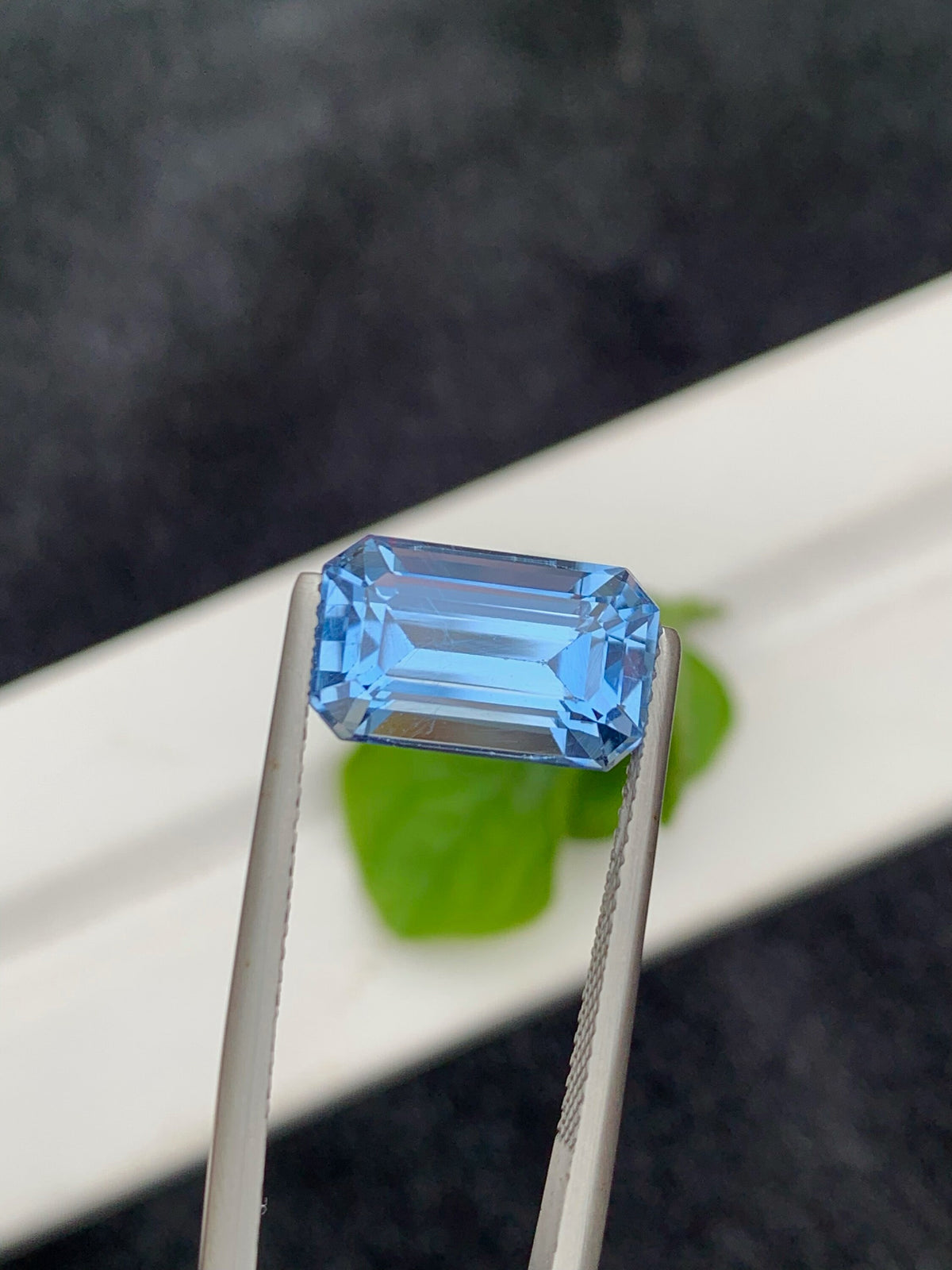 Santa Maria Aquamarine Gemstone: 5.55 CT Emerald Cut Loose Stone