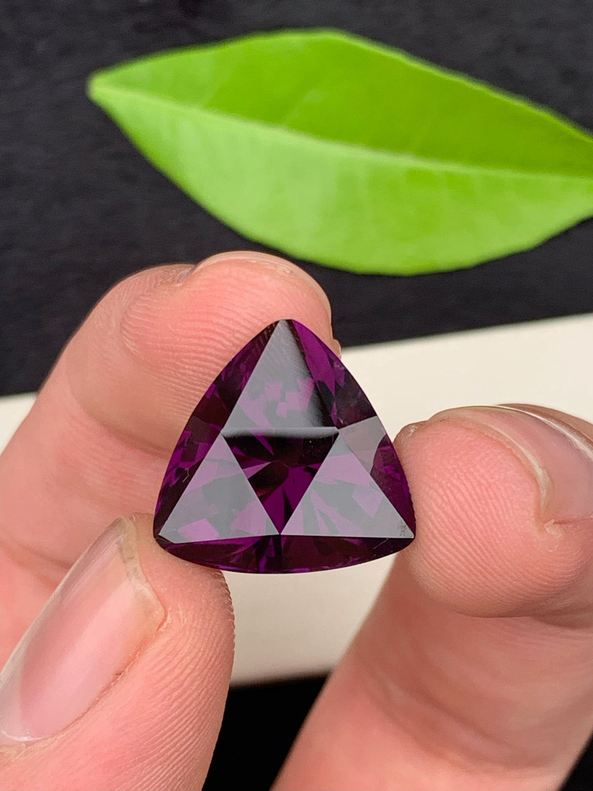 Fancy Cut Natural Amethyst Loose Gemstone -17 carats