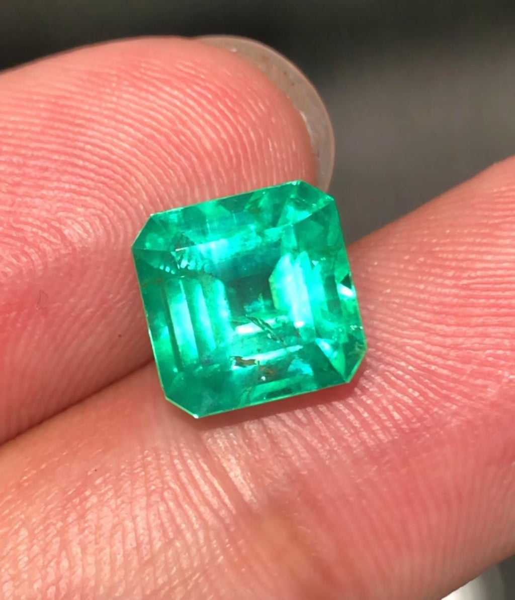 GRS Certified Natural Emerald Loose Gemstone:  from Brazil mines