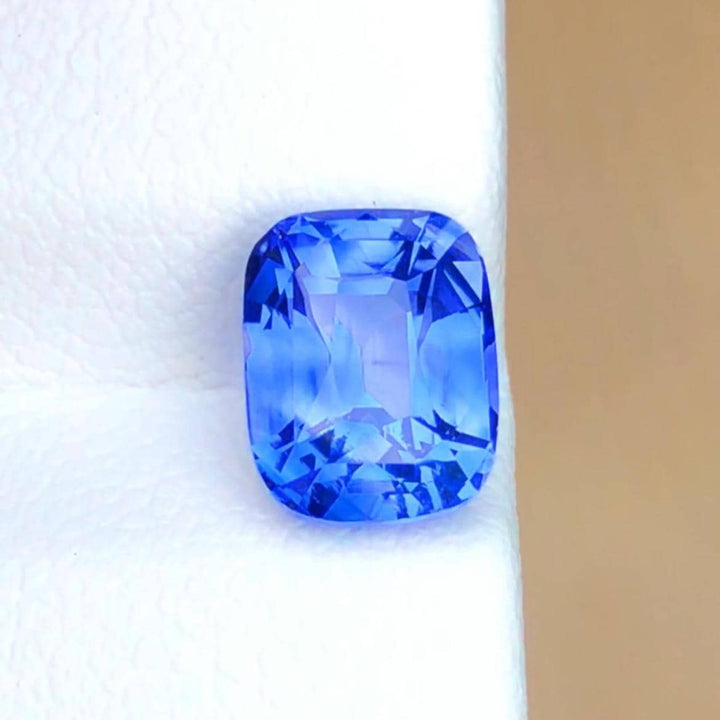 Royal Blue Sapphire 2.57ct Cushion Cut