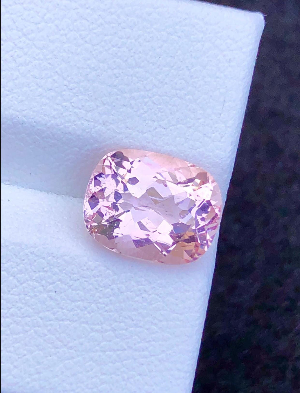 Pink Morganite 3.00ct Cushion Radiant Cut – From Pakistan