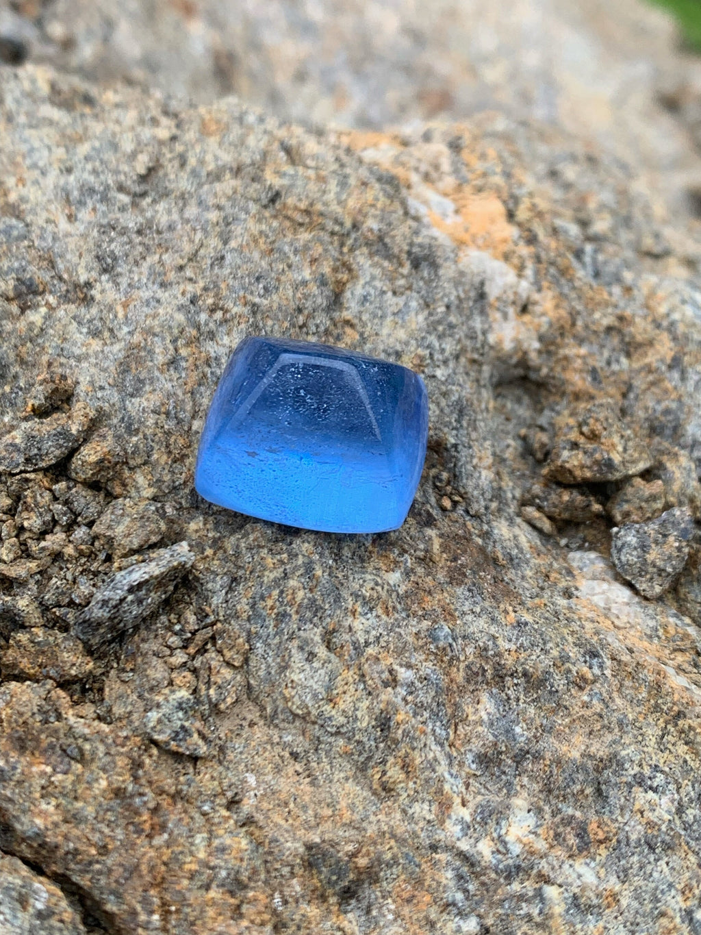 Pure Blue Color Aquamarine Sugar Loaf Cabochon - 23.65 Carats