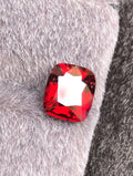 Vivid Red Spinel 3.03ct  Radiant Cushion Cut - Burma Gemstone Loose Stone