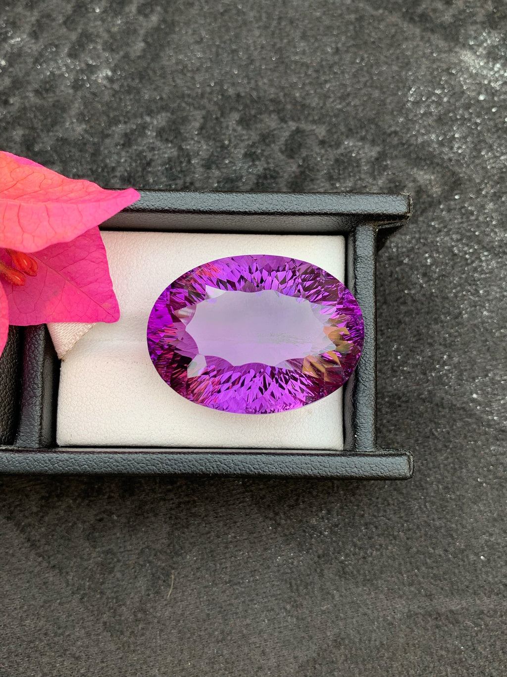 Amethyst - 62.90 Cts | Purple | Oval Quantum cut  | Rare Collection!!! |  For Jewelry Making