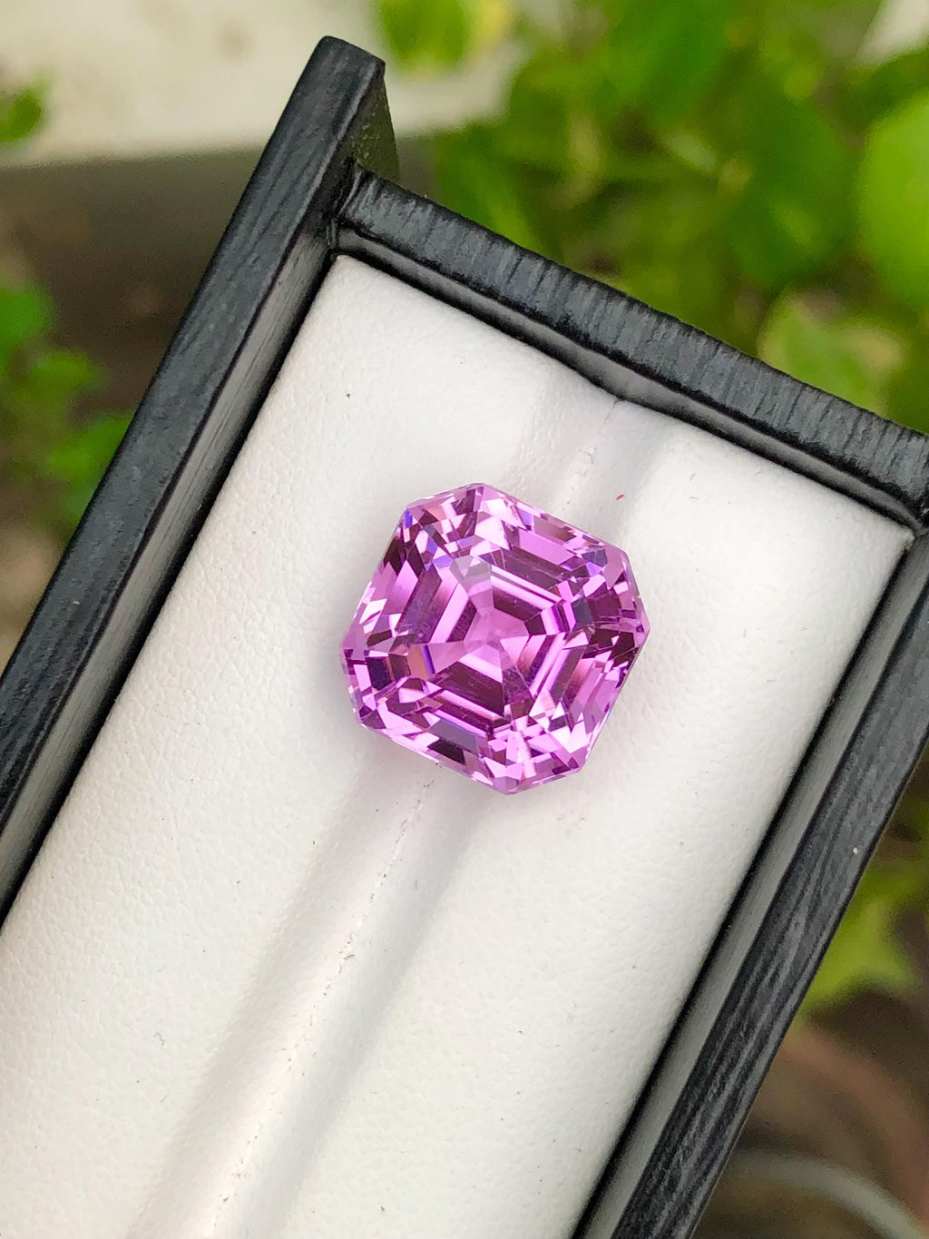 Pink Kunzite Gemstone: 20.25 CT Asscher Cut, Afghanistan