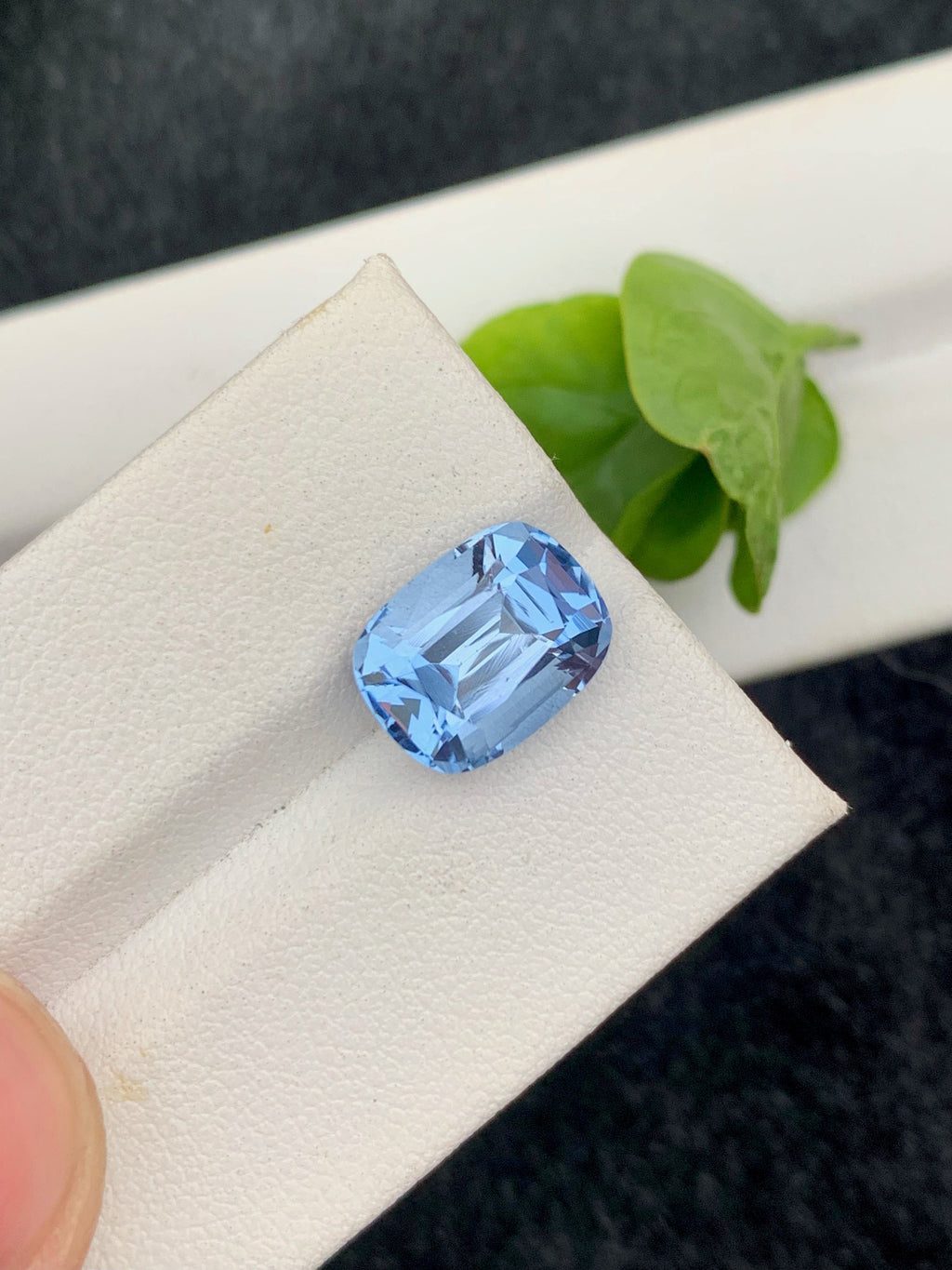 Santa Maria Aquamarine Gemstone: 4.25 CT Cushion Cut Loose Stone
