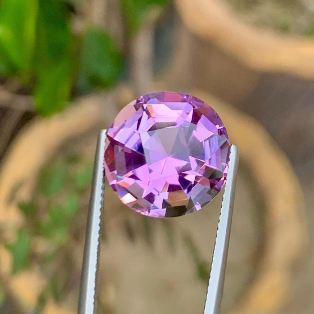 Amethyst 11.50 Carat Fancy Round Cut – Brazil Origi