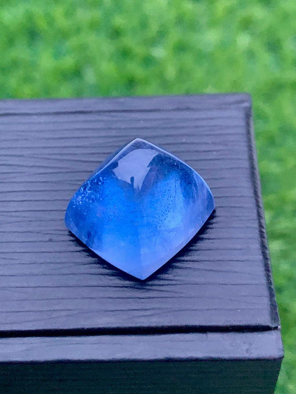 Deep Blue Aquamarine Sugar Loaf Cabochon: March Birthstone, 25.35 CT