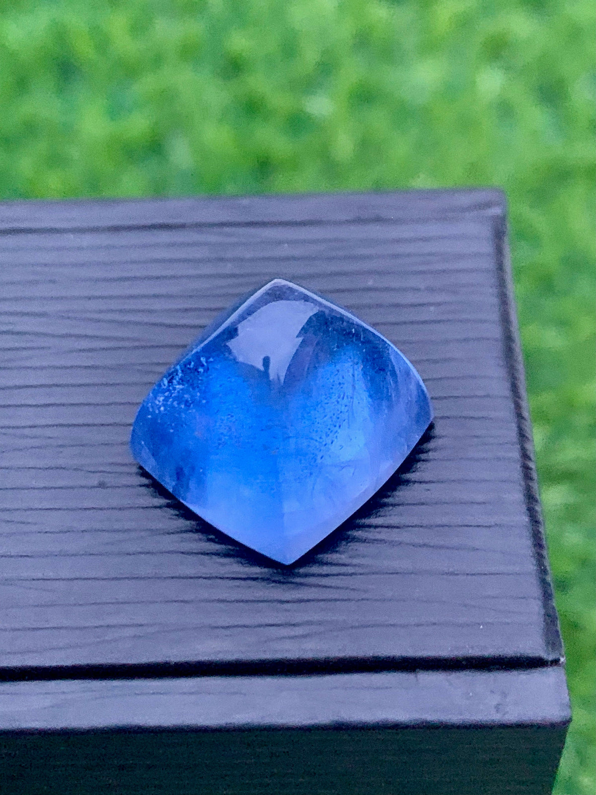 Deep Blue Aquamarine Sugar Loaf Cabochon: March Birthstone, 25.35 CT