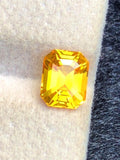 Yellow Sapphire 1.56ct Emerald Cut – Vibrant Gem from Sri Lanka