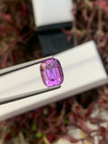 Pink Kunzite Gemstone: 4.95 CT Flawless Cushion Cut Stone
