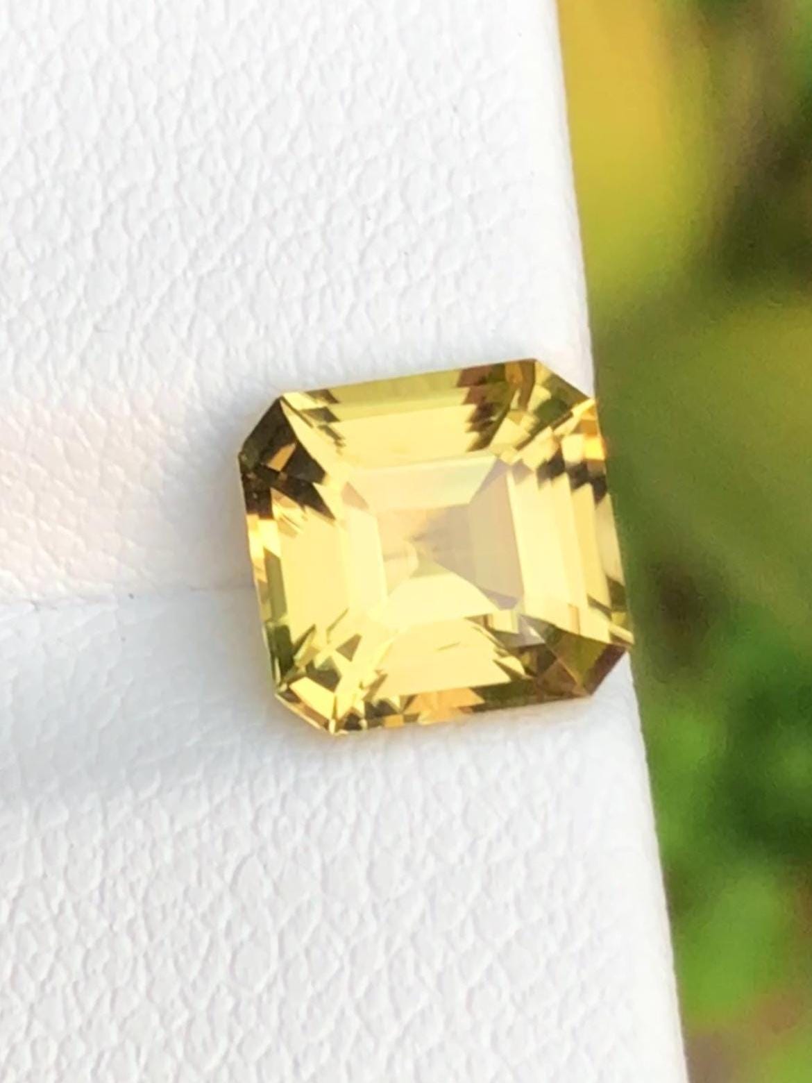 Natural Sinhalite 2.84ct Octagonal Cut – Certified Ceylon Faceted Gemstone