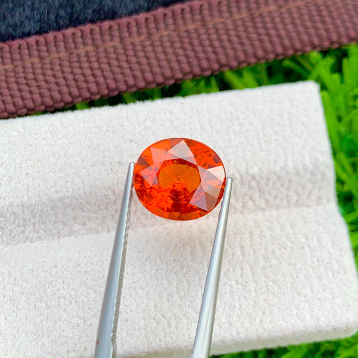 Spessartite Garnet 4.96ct Oval Cut Loose Gemstone from Africa