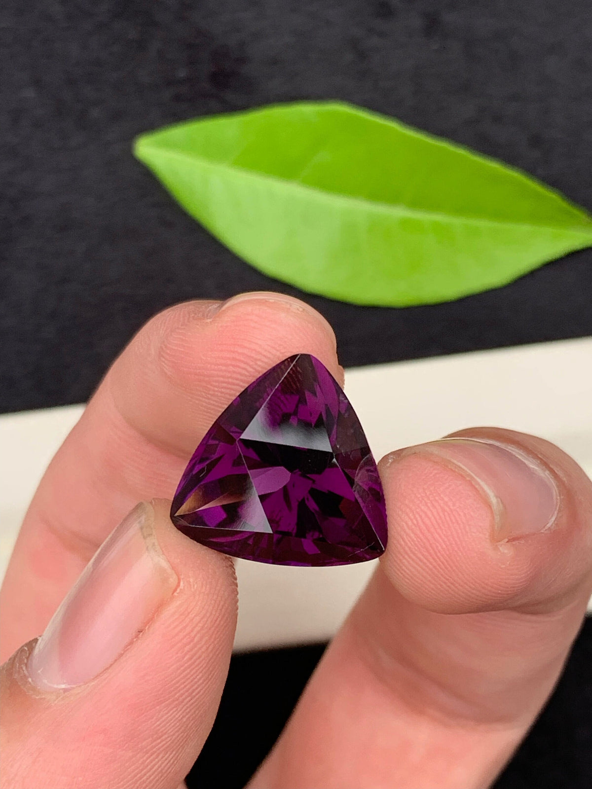Fancy Cut Natural Amethyst Loose Gemstone -17 carats