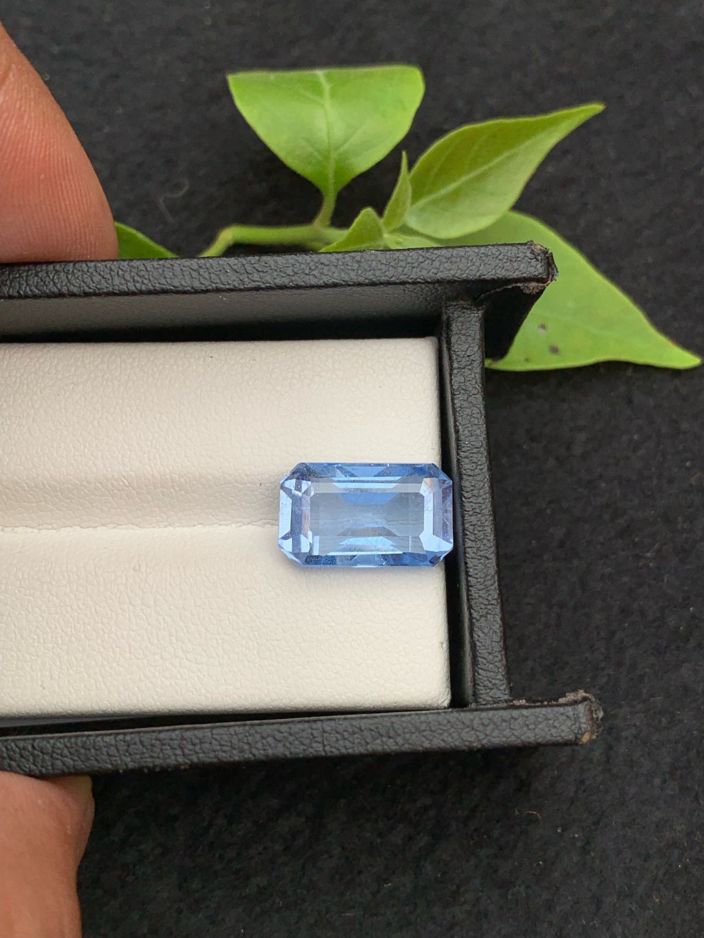 Santa Maria Blue Aquamarine Gemstone: Emerald Cut, March Birthstone (6.30 Carats)