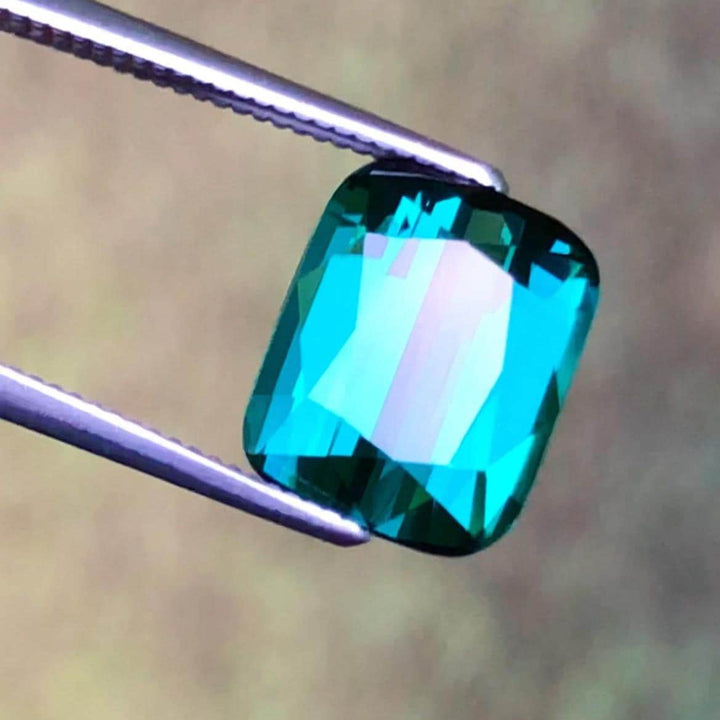 Blue Tourmaline 4.90 Carat Cushion Cut – Afghanistan Gemstone