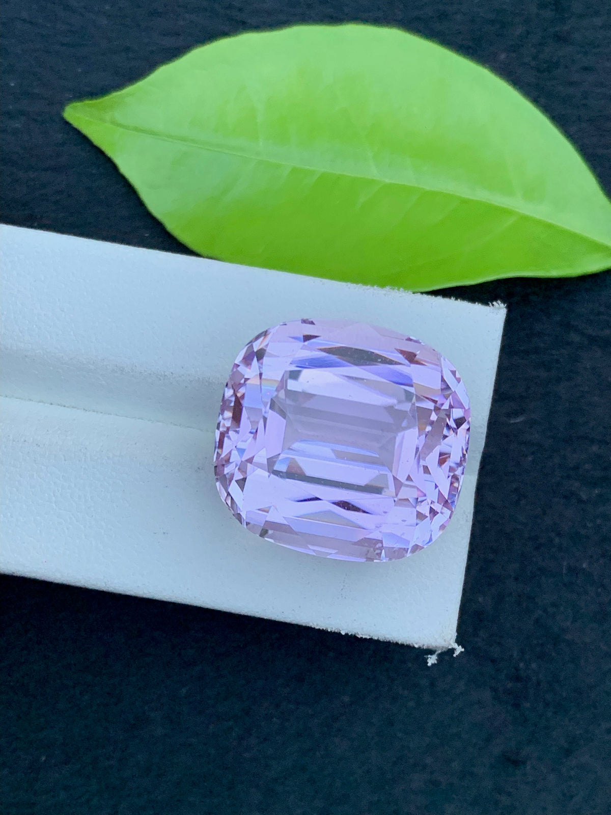 Light Pink Kunzite Gemstone: 57.30 CT Custom Cushion Cut