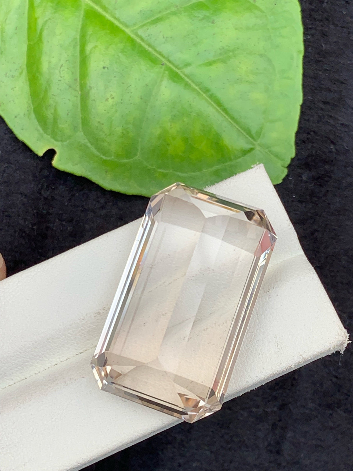 Natural Golden Topaz Gemstone: Emerald Cut, 113.95 Carats