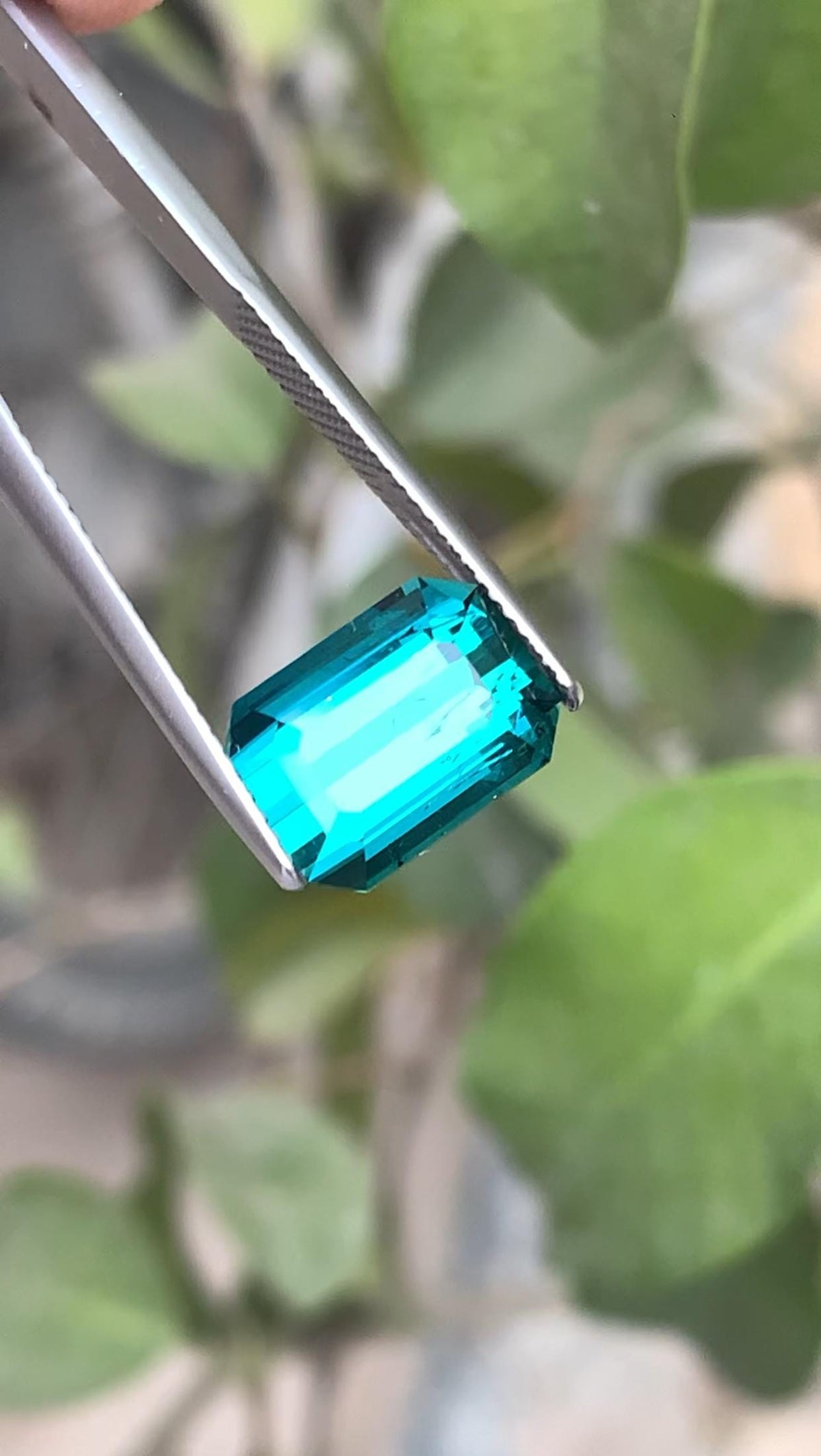 Lagoon Tourmaline Gemstone: Emerald Cut, 5.40 CT, Afghanistan Origin