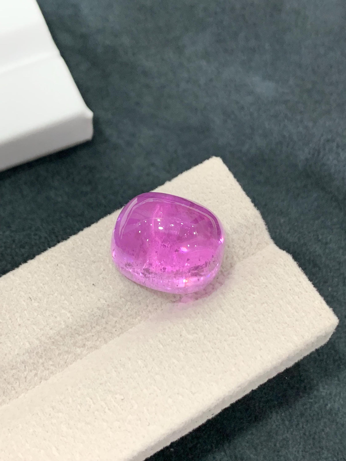 Pink Kunzite 23.70ct Rectangular Cabochon