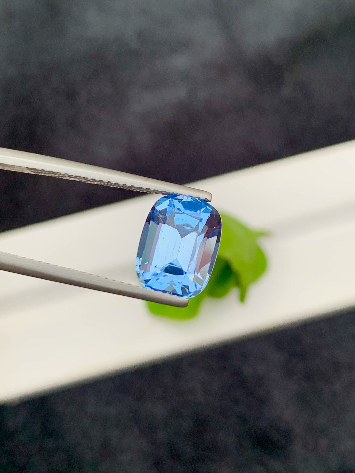 Santa Maria Aquamarine Gemstone: 4.25 CT Cushion Cut Loose Stone