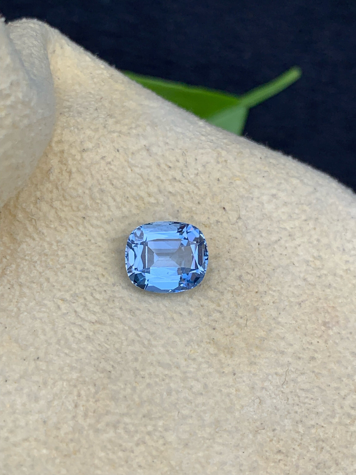 Santa Maria Blue Aquamarine Gemstone: Cushion Cut, 2.80 Carats