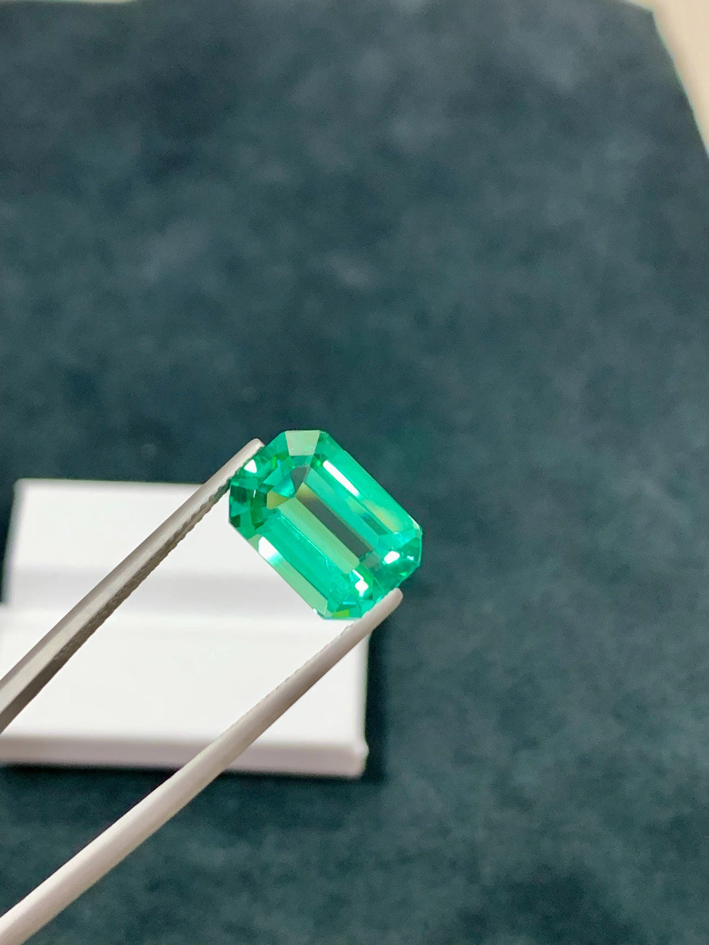 Hiddenite 8.45ct Octagonal Emerald Cut Gemstone from Afghanistan