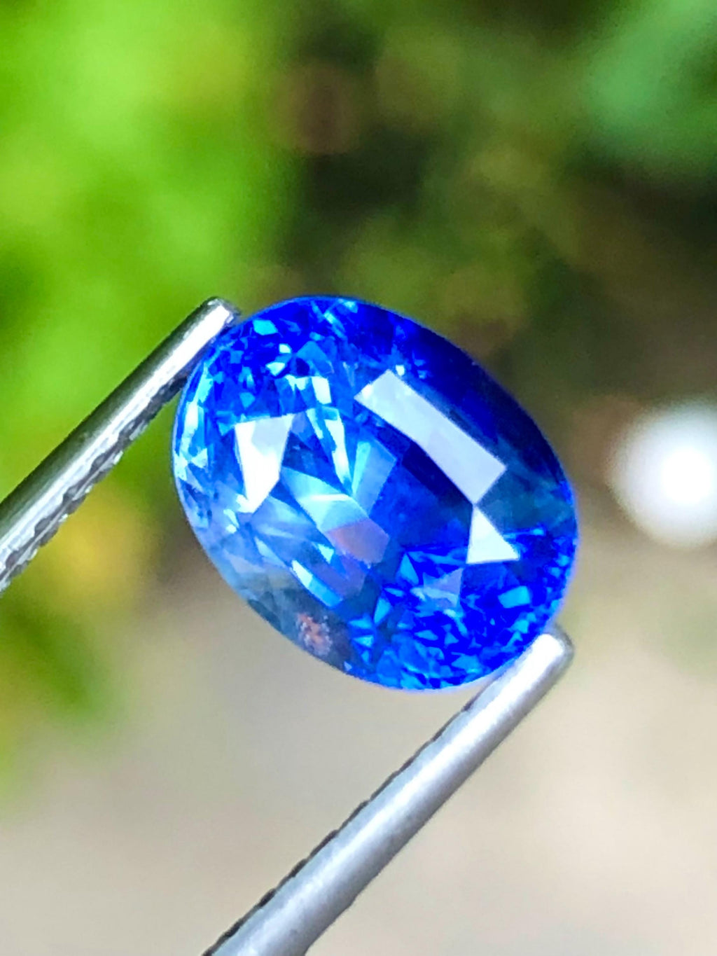 3.7 Carat Blue Sapphire – Fancy Cut Loose Gemstone from Sri Lanka