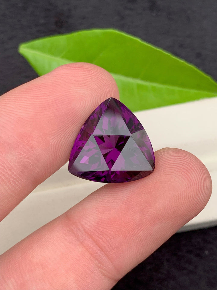 Fancy Cut Natural Amethyst Loose Gemstone - 18.5 carats