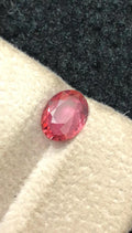 Natural Padparadscha Sapphire 1.21 ct Oval Cut – Lively Peach-Pink Glow With Certificate