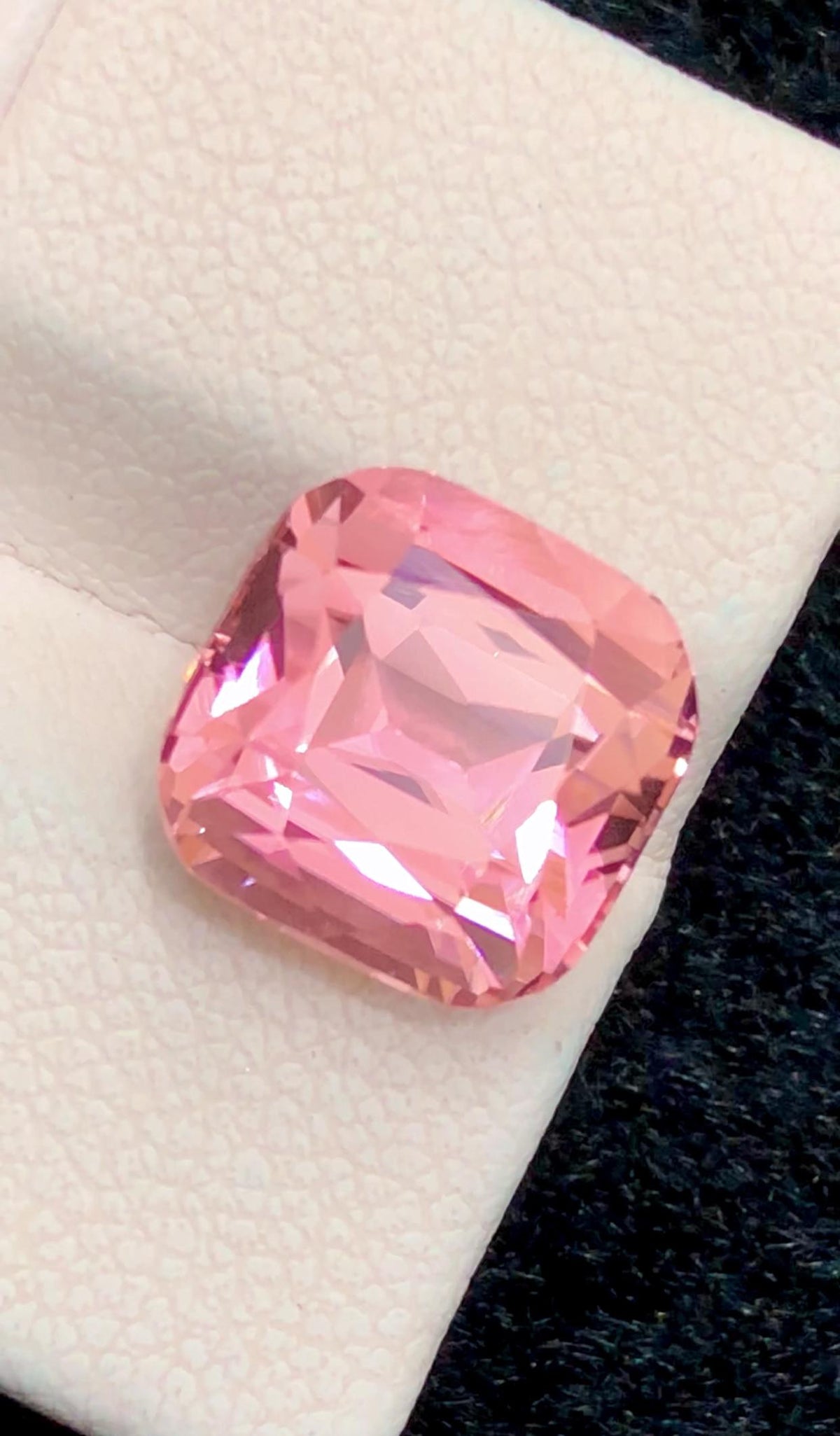 Baby Pink Tourmaline Stone For Ring, Loose Tourmaline Gemstone, 7.06 CT