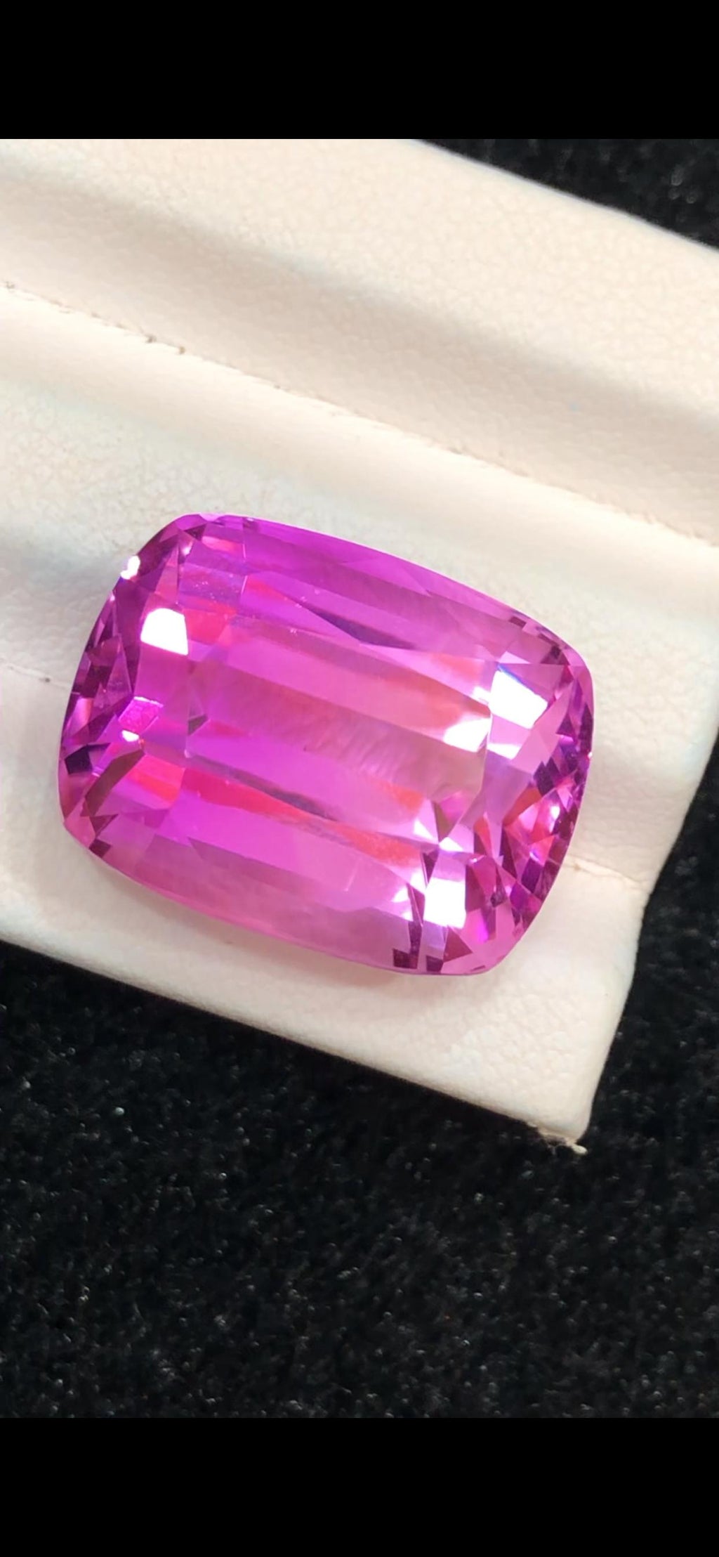 Natural Pink Kunzite Cushion Cut Gemstone – 26.40 Carats from Afghanistan