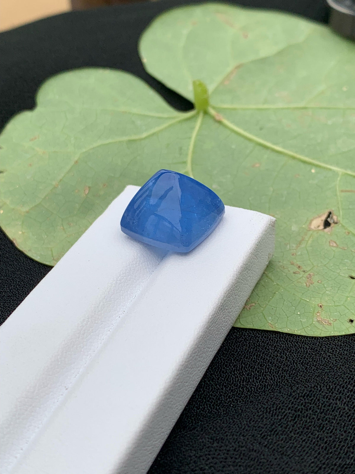 Deep Blue Aquamarine Sugar Loaf Cabochon: March Birthstone, 23.55 Carat